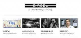B-reel homepage