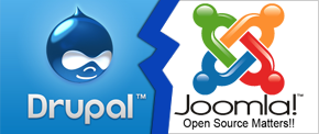 Joomla and Drupal CMS