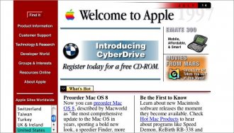Old Apple Website