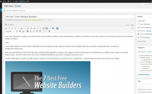 Free Websites Builders
