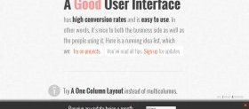 Unique website layouts: GoodUI