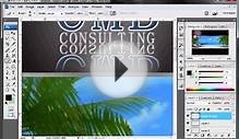 custom website design in photoshop