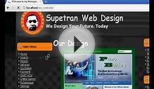 Sample CMS (Joomla) Designer Web Page Demo