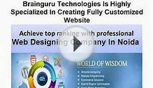 Web Designing Services In Noida
