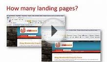 Website Design Landing Pages Tips