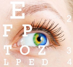 Vladyslav Starozhylov | Eye with vision chart