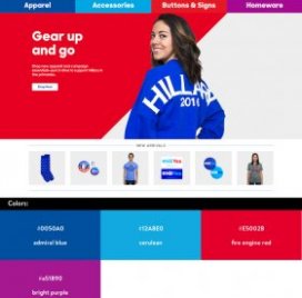 Website Color Schemes — Hillary